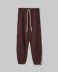 Pantalone Basico In Felpa • Moro