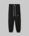 Pantalone Basico In Felpa • Nero
