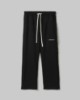 Pantalone Basico Con Logo Stampato • Nero