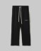 Pantalone Basico Con Logo Stampato • Nero