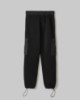 Pantalone In Felpa Con Tasconi E Inserti In Nylon • Nero