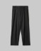 Pantalone Formale In Twill • Nero
