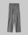 Pantalone In Twill Con Tasconi Laterali • Grigio Melange