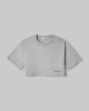 Crop Top Basico In Jersey A M/M • Grigio Melange