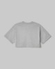 Crop Top Basico In Jersey A M/M • Grigio Melange