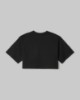 Crop Top Basico In Jersey A M/M • Nero