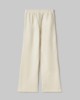 Pantalone Palazzo A Vita Alta • Bianco Burro