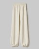 Pantalone Con Nervature E Coulisse Al Fondo In Viscosa • Bianco Burro