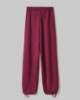 Pantalone Con Nervature E Coulisse Al Fondo In Viscosa • Bordeaux