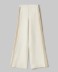 Pantalone In Maglia A Palazzo Con Bande In Contrasto E Logo In Punto Rovescio • Bianco Burro