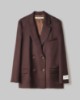Blazer Doppiopetto Con Spalline • Moro