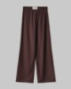 Pantalone Over In Twill Con Coulisse • Moro