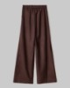Pantalone Over In Twill Con Pences E Elastico Sul Dietro • Moro