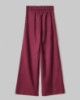 Pantalone Over In Twill Con Pences E Elastico Sul Dietro • Bordeaux