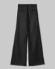 Pantalone Over In Twill Con Pences • Nero