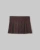 Gonna Corta Pantaloncino A Pieghe • Moro