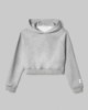 Felpa Cappuccio A Scatoletta Con Manica Raglan • Grigio Melange