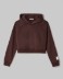 Felpa Cappuccio A Scatoletta Con Manica Raglan • Moro