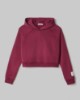 Felpa Cappuccio A Scatoletta Con Manica Raglan • Bordeaux