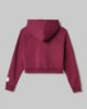 Felpa Cappuccio A Scatoletta Con Manica Raglan • Bordeaux