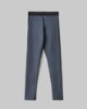 Leggings In Lycra Lucida Con Elastico Logato • Ferro