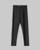 Leggings In Lycra Lucida Con Elastico Logato • Nero