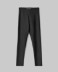 Leggings In Lycra Lucida Con Elastico Logato • Nero