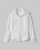 Camicia Slim Fit In Cotone Elasticizzato • Bianco Ottico