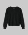 Maglia Paricollo In Maglia Con Paillettes • Nero