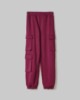 Pantalone Con Elastico Al Fondo E Tasconi Laterali • Bordeaux