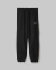 Pantalone In Felpa Over Con Elastico Al Fondo • Nero