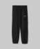 Pantalone In Felpa Over Con Elastico Al Fondo • Nero