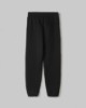 Pantalone In Felpa Over Con Elastico Al Fondo • Nero