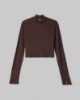 Crop Top Dolcevita In Viscosa • Moro