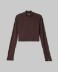 Crop Top Dolcevita In Viscosa • Moro