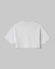 Crop Top Basico In Jersey A M/M • Bianco Ottico