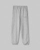 Pantalone In Felpa Over Con Elastico Al Fondo • Grigio Melange