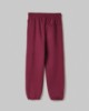 Pantalone In Felpa Over Con Elastico Al Fondo • Bordeaux