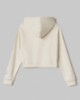 Felpa Cappuccio A Scatoletta Con Manica Raglan • Bianco Burro