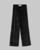 Pantalone In Cinglia Con Pences • Nero