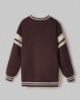 Bomber Over In Felpa Con Imbottitura E Patch College • Moro