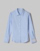 Camicia Slim Fit In Cotone Elasticizzato • Azzurro