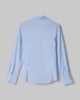 Camicia Slim Fit In Cotone Elasticizzato • Azzurro