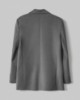 Blazer Doppiopetto Con Spalline • Grigio Melange