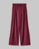 Pantalone Over In Twill Con Coulisse • Bordeaux