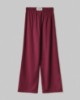 Pantalone Over In Twill Con Coulisse • Bordeaux