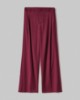 Pantalone Over In Twill Con Pences • Bordeaux