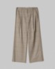 Pantalone Principe Di Galles Con Pences • Beige Sand