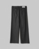 Pantalone Dritto Gessato Lurex Con Pences • Grigio