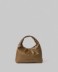 Borsa Piccola In Ecopelle Con Etichetta E Placchetta In Metallo • Fango